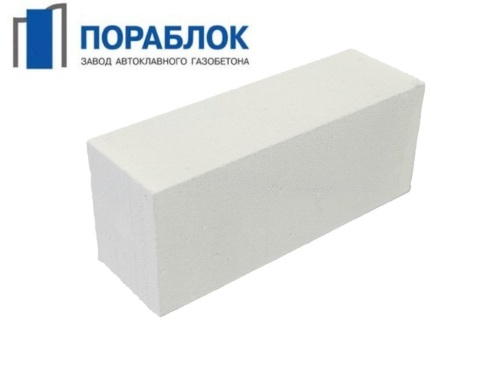 Газоблок Пораблок стеновой 200*625*250мм М35 D500